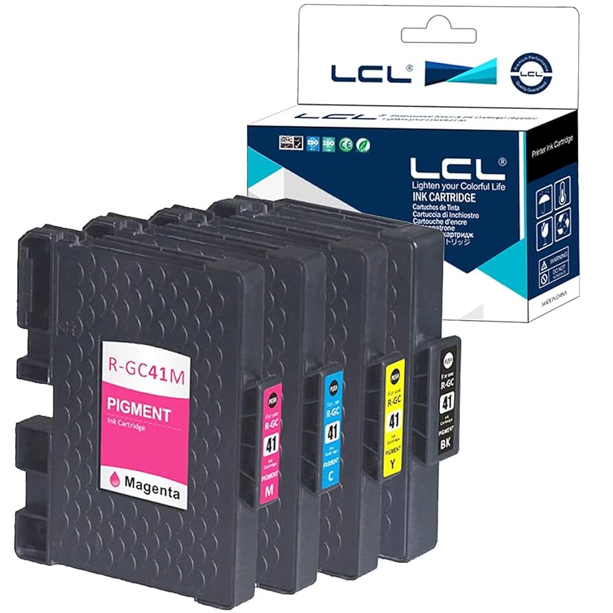 Amazon.co.jp: LCL リコー用 GC-41 GC41 GC41K GC41C GC41M